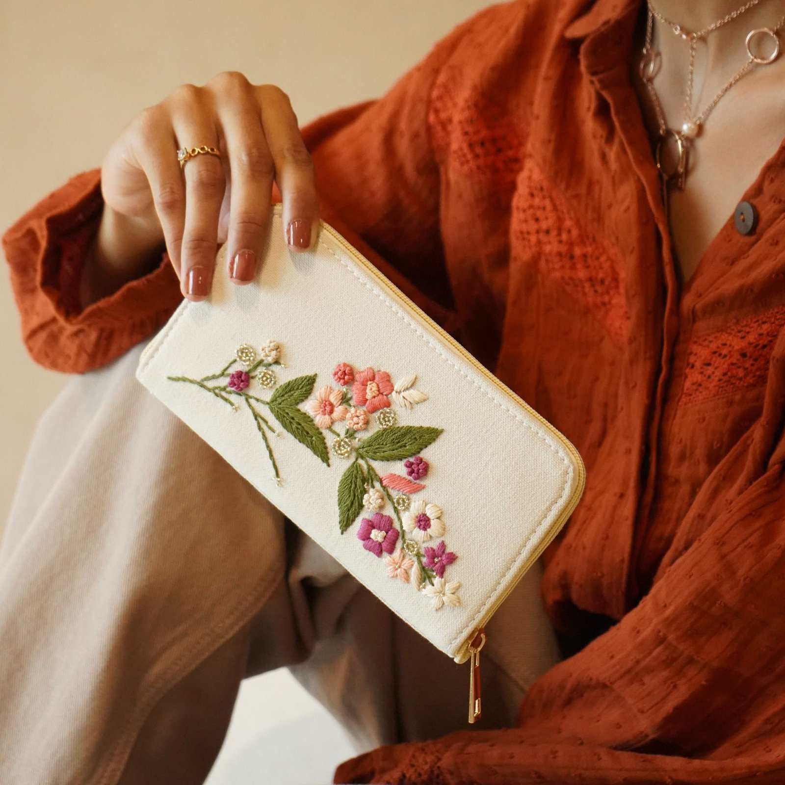 mini bloom companion pouch lifestyle view